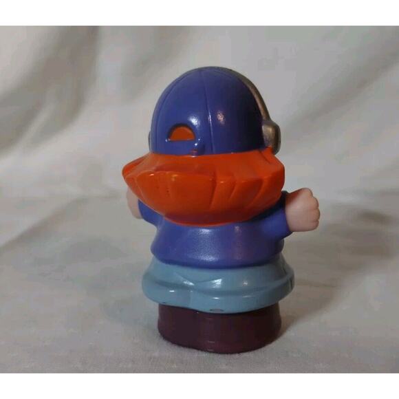 Fisher Price Little People Figure Girl Pilot Helicopter Airport Airplane - Picture 2 of 3